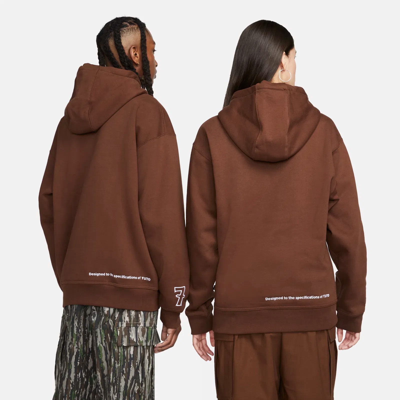 Nike SB x Yuto Horigome Fleece Pullover Hoodie Brown