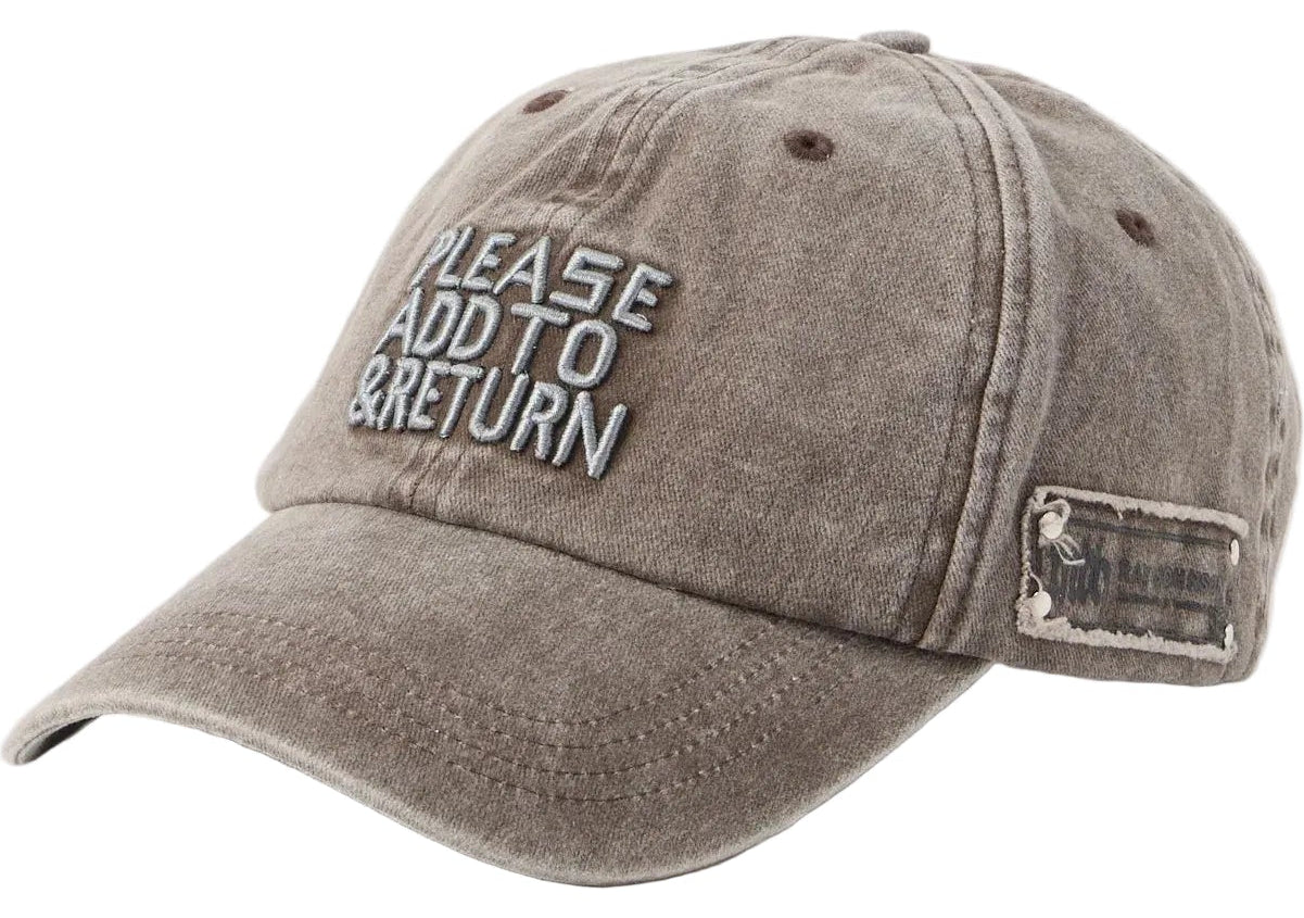 MISBHV Ray Johnson Cap Faded Beige