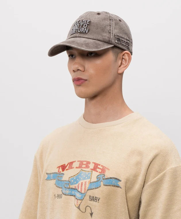 MISBHV Ray Johnson Cap Faded Beige
