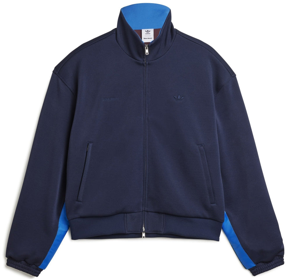 Wales Bonner x Adidas Pique Track Jacket Navy Blue