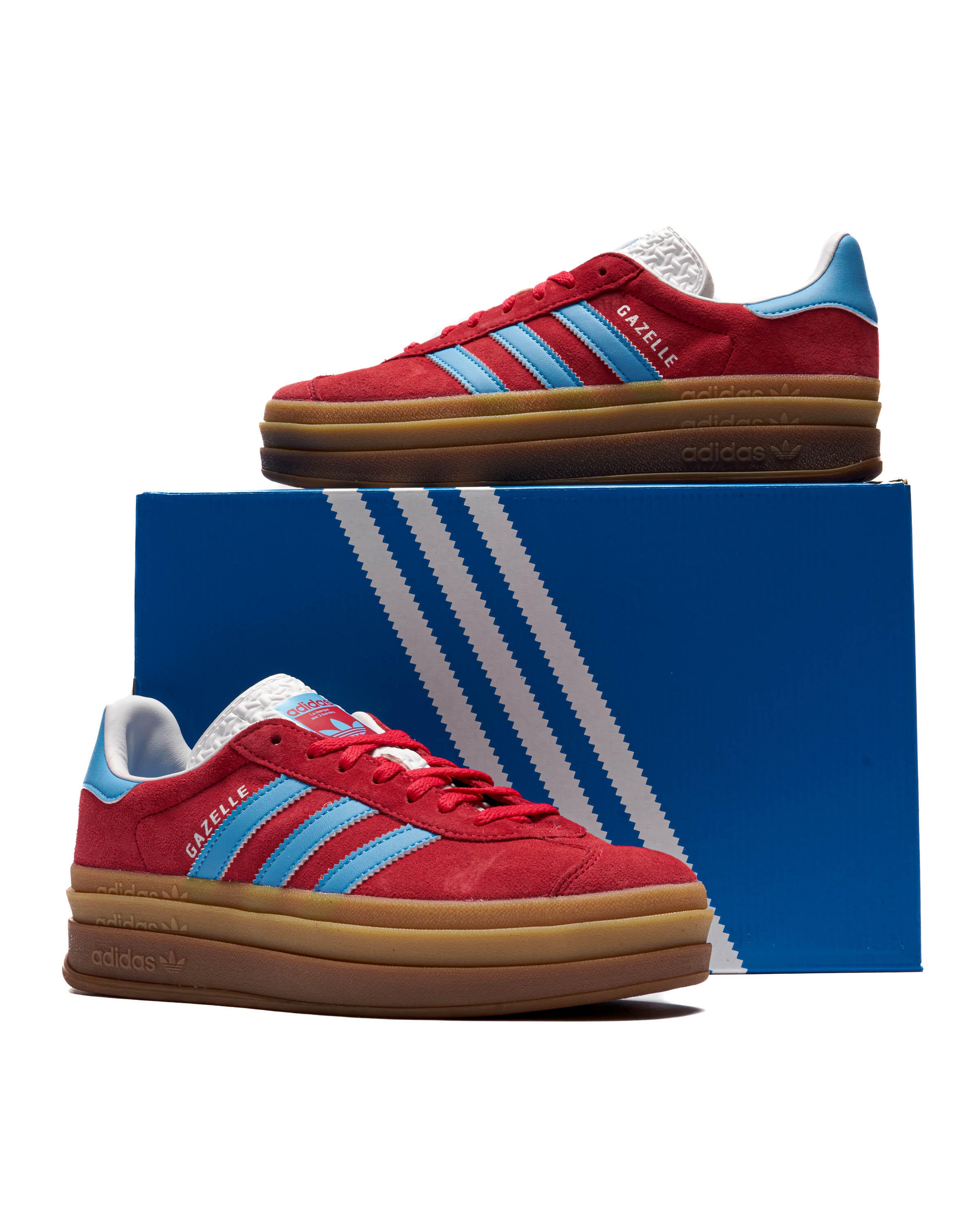 Adidas Wmns Gazelle Bold 'Active Pink Blue Burst'