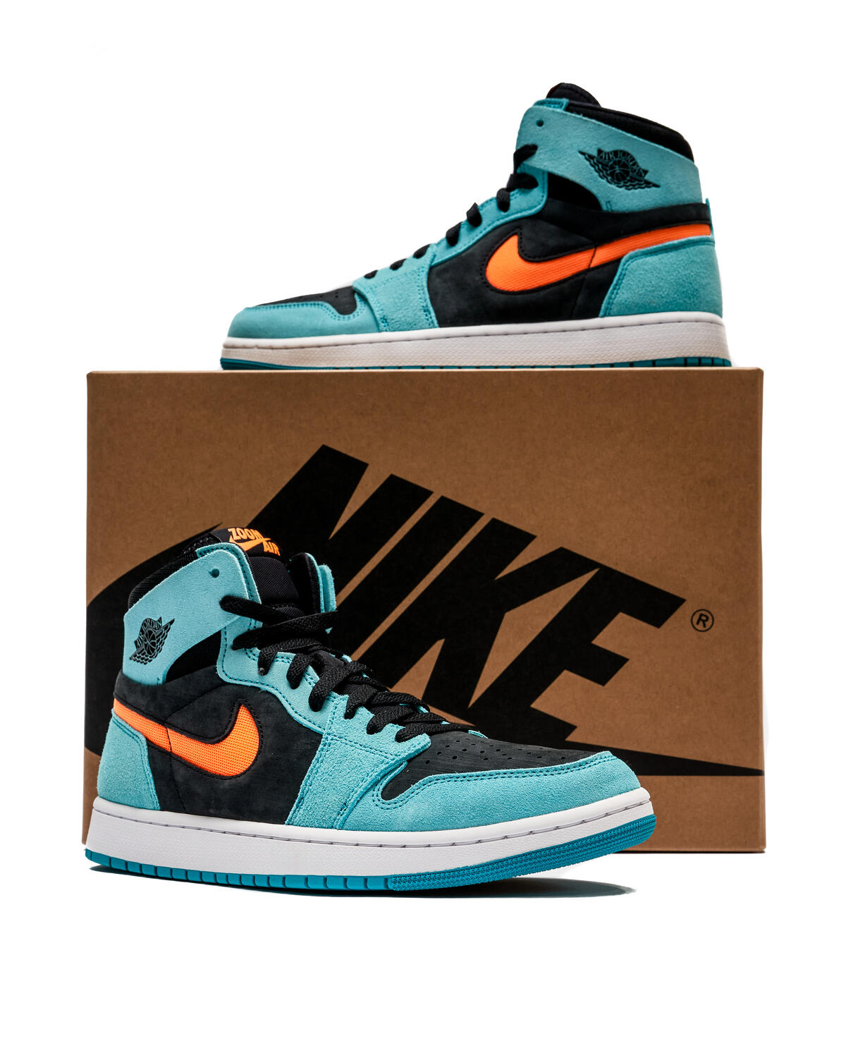 Air Jordan 1 Zoom CMFT 2 Bleached Aqua Bright Citrus