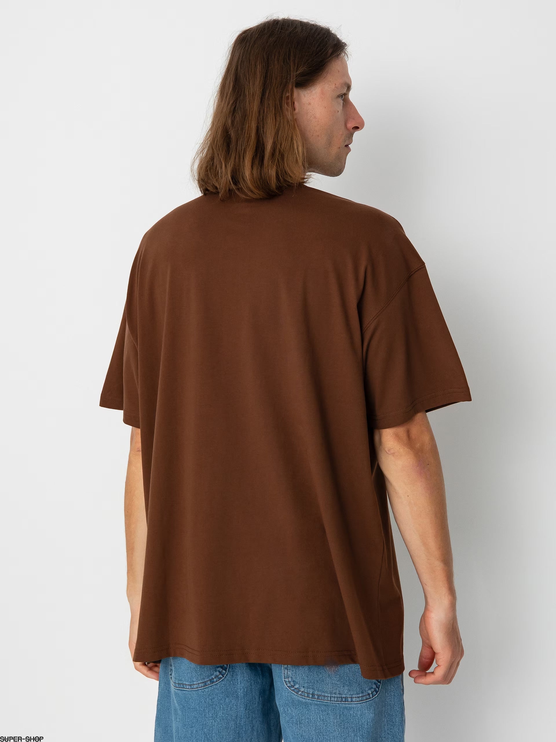 Nike SB Logo Skate T-Shirt Brown