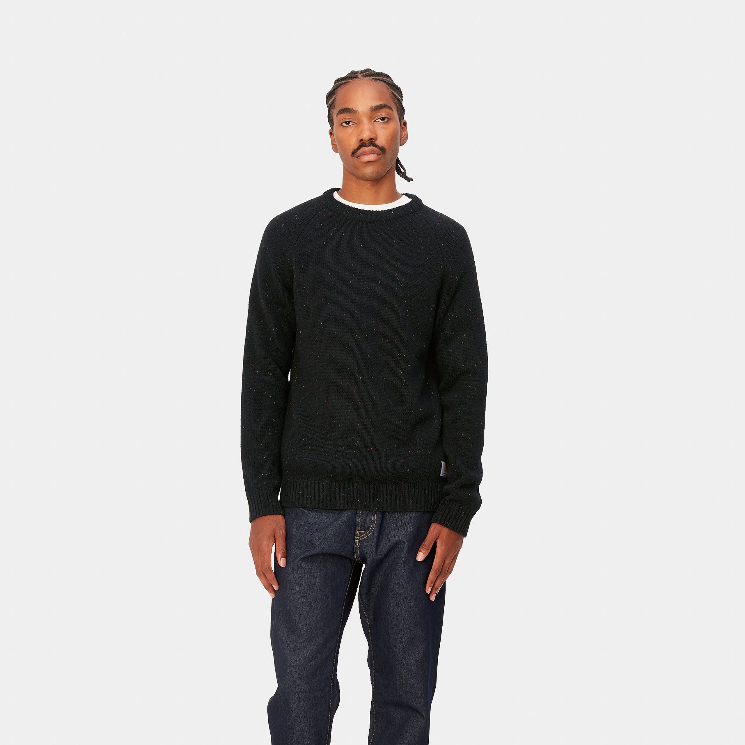 Carhartt WIP Anglistic Sweater Black