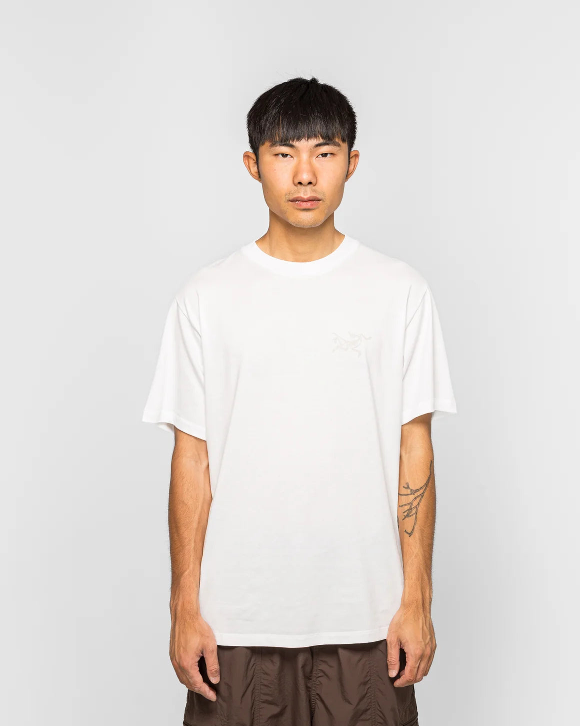 Arcteryx Kragg SL Cotton Short Sleeve White Light