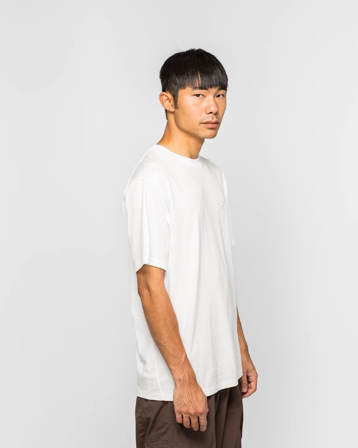 Arcteryx Kragg SL Cotton Short Sleeve White Light