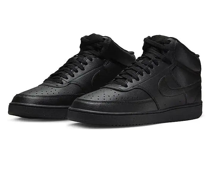 Nike Court Vision Mid Next Nature 'Triple Black'