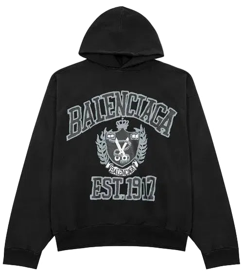 Balenciaga DIY College Logo Hoodie
