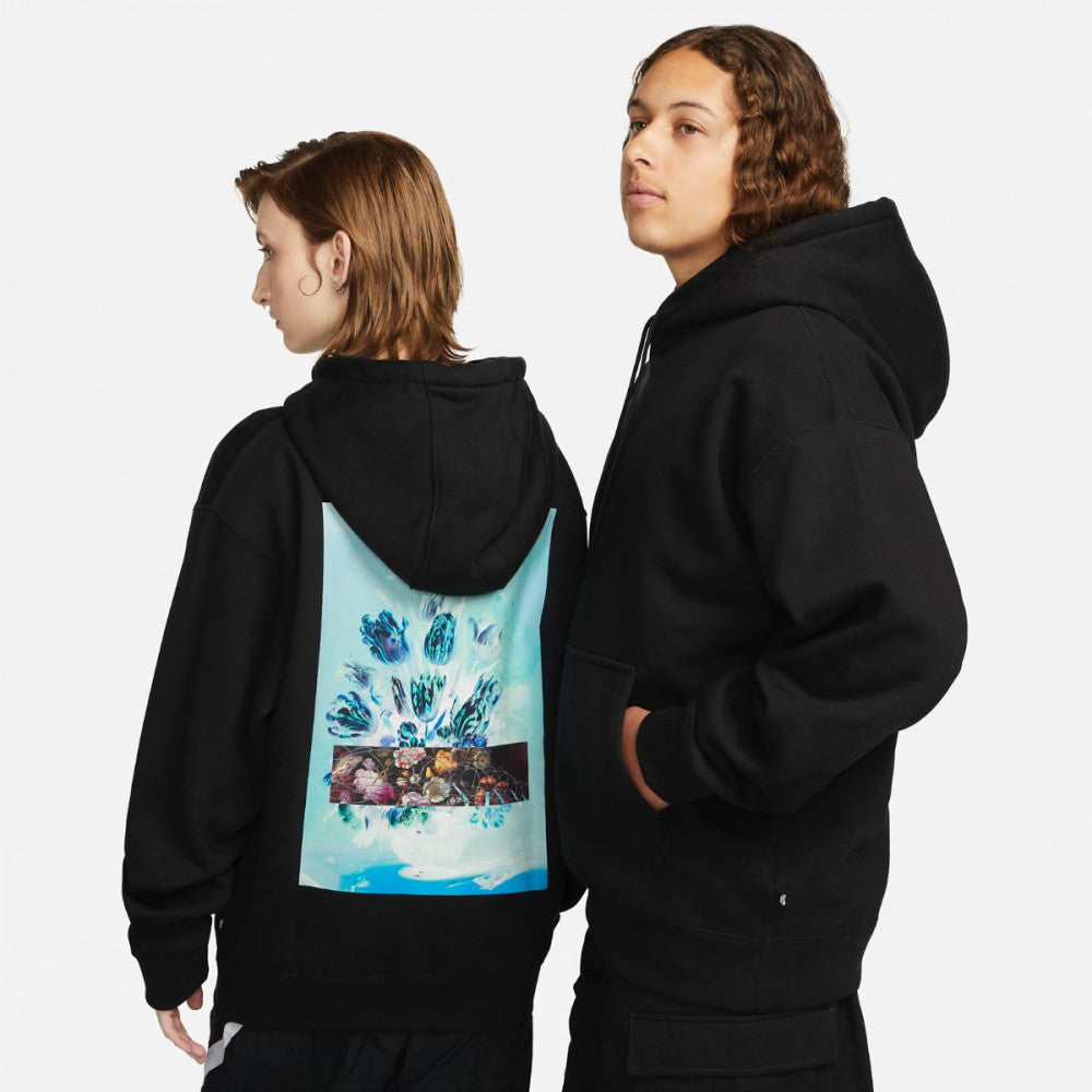 Nike SB Fleece Pullover Skate Hoodie Black