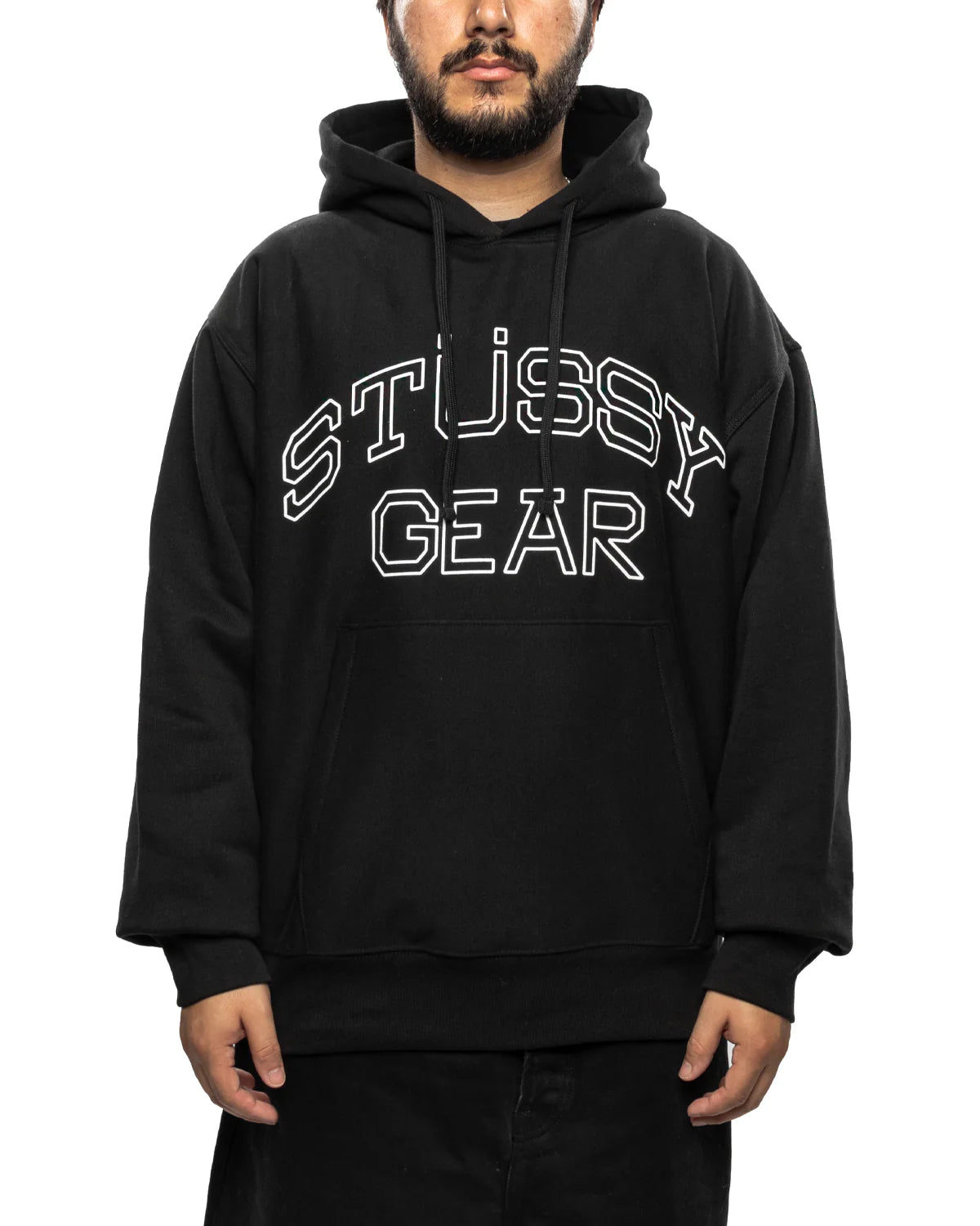 Stussy Gear Hoodie 'Black'