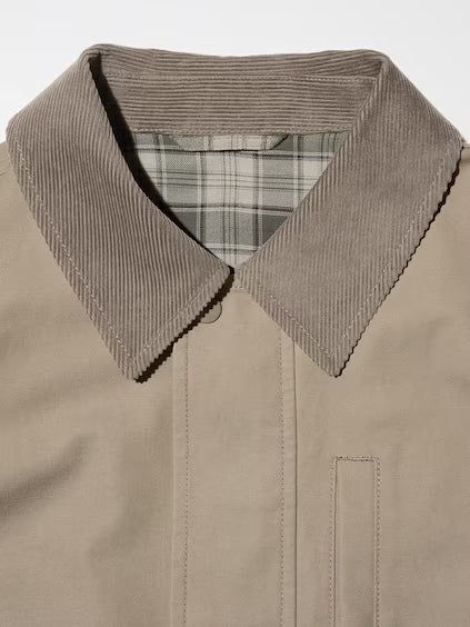 Uniqlo utility short blouson Jacket Brown