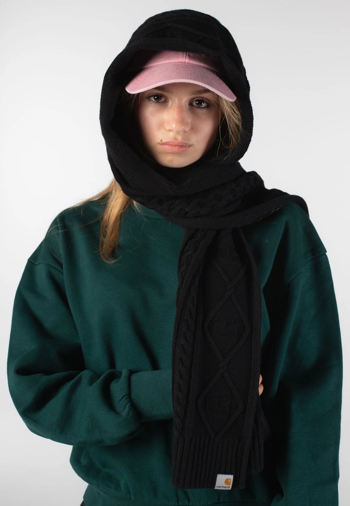 Carhartt WIP Shawn Scarf Black