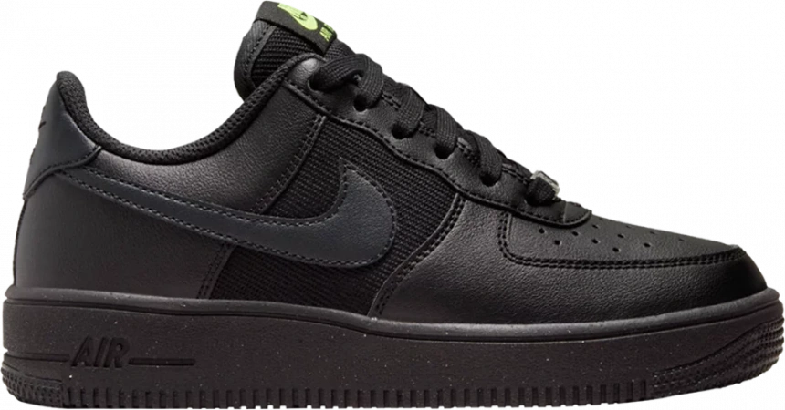 Nike Air Force 1 Crater Next Nature GS 'Black Off Noir Speckled'