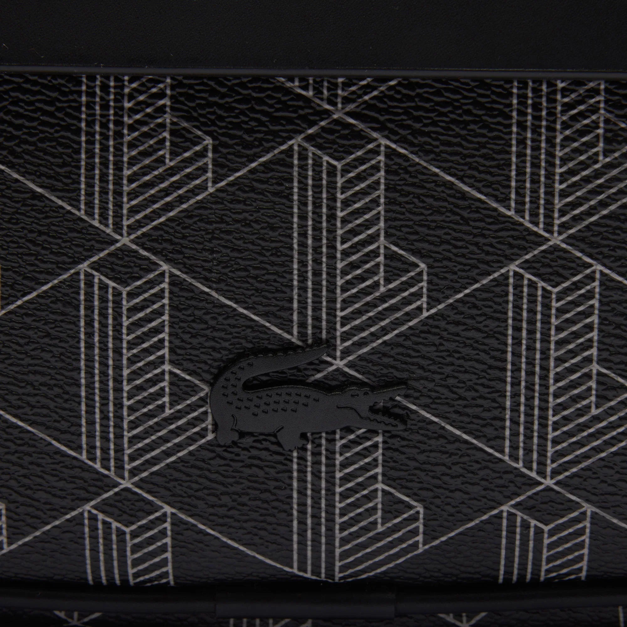 Lacoste The Blend Small Monogram Canvas Crossbody Bag