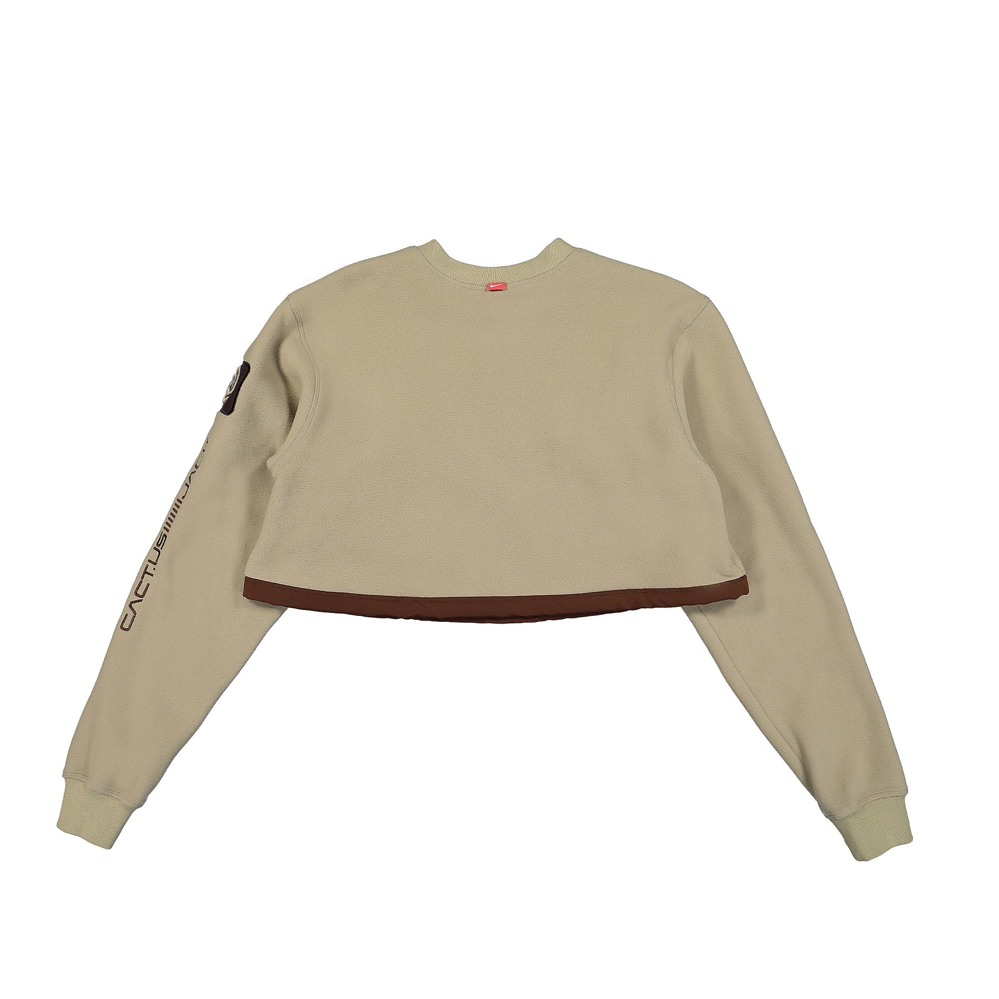 Travis Scott x Nike Wmns Crew Sweatshirtt Beige/Brown