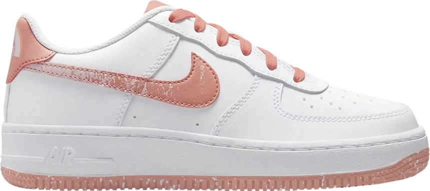 Nike Air Force 1 LV8 GS 'White Light Madder Root Speckled'