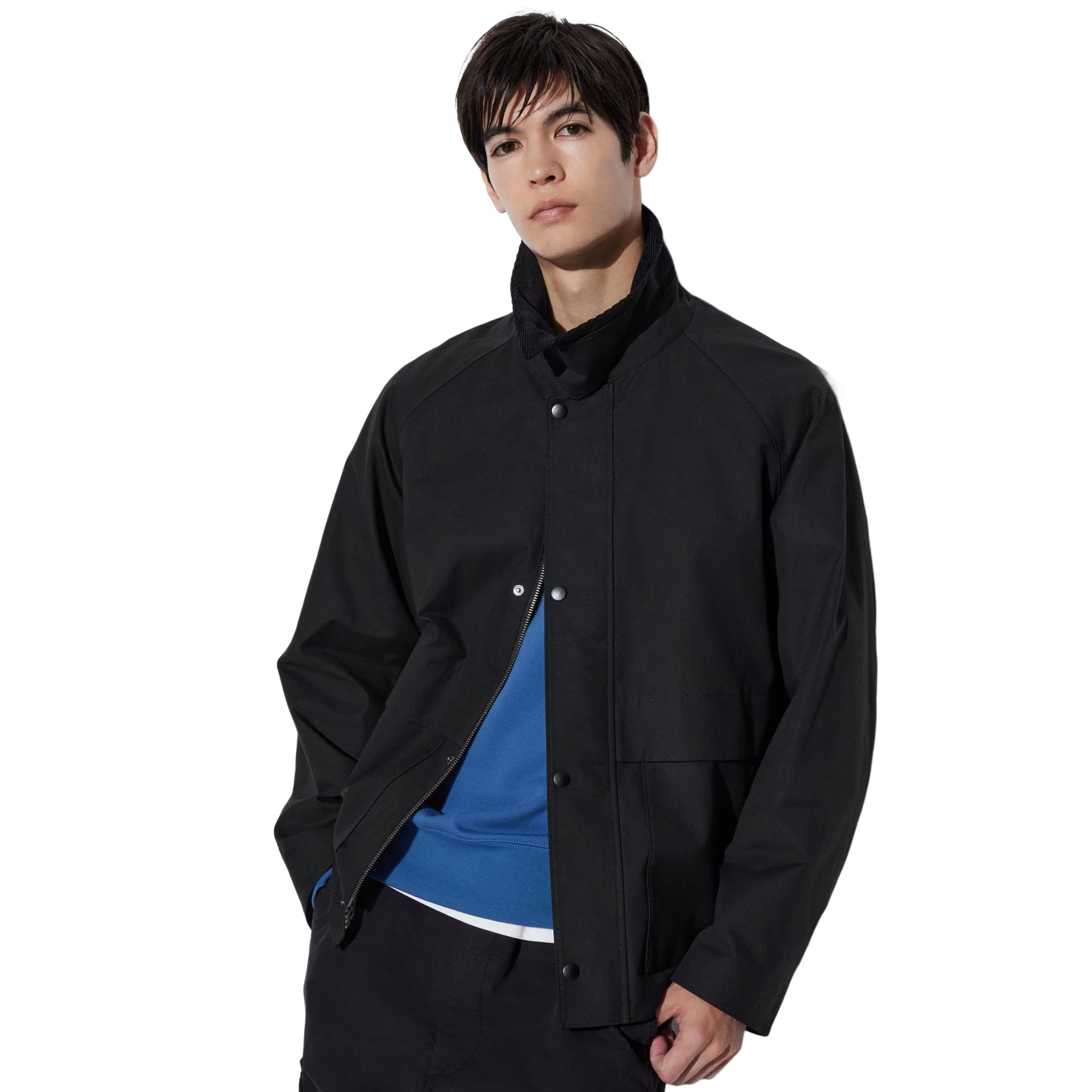 Uniqlo Utility Short Blouson Jacket Black