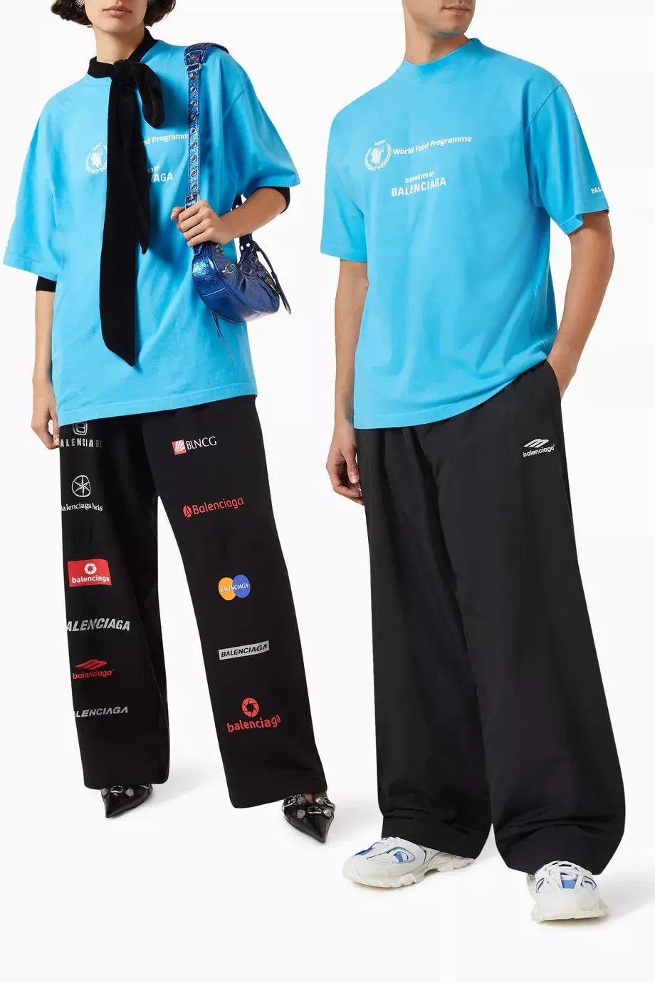 Balenciaga WFP Azure Tee
