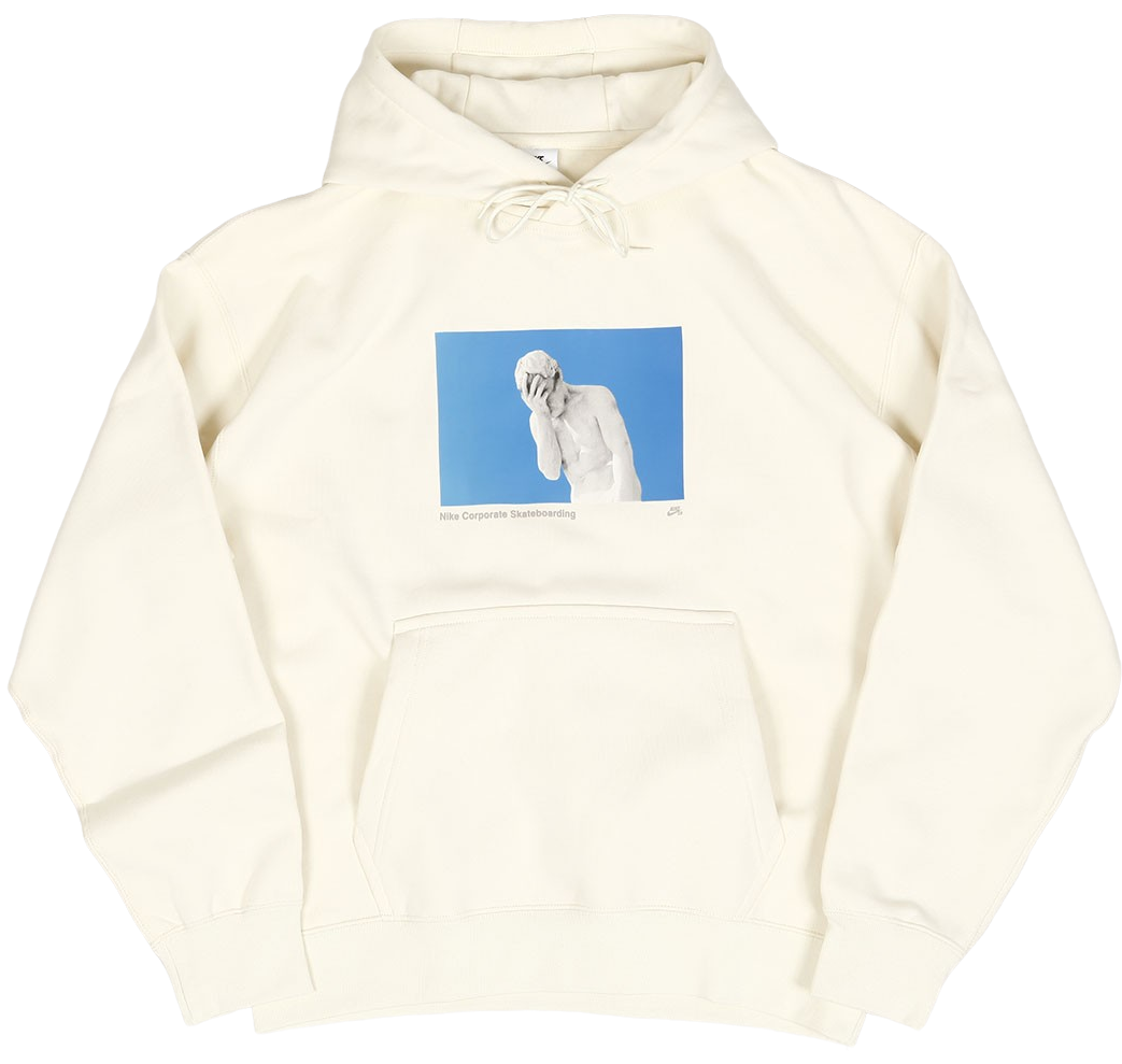 Nike SB Corp Hoodie Coconut Milk