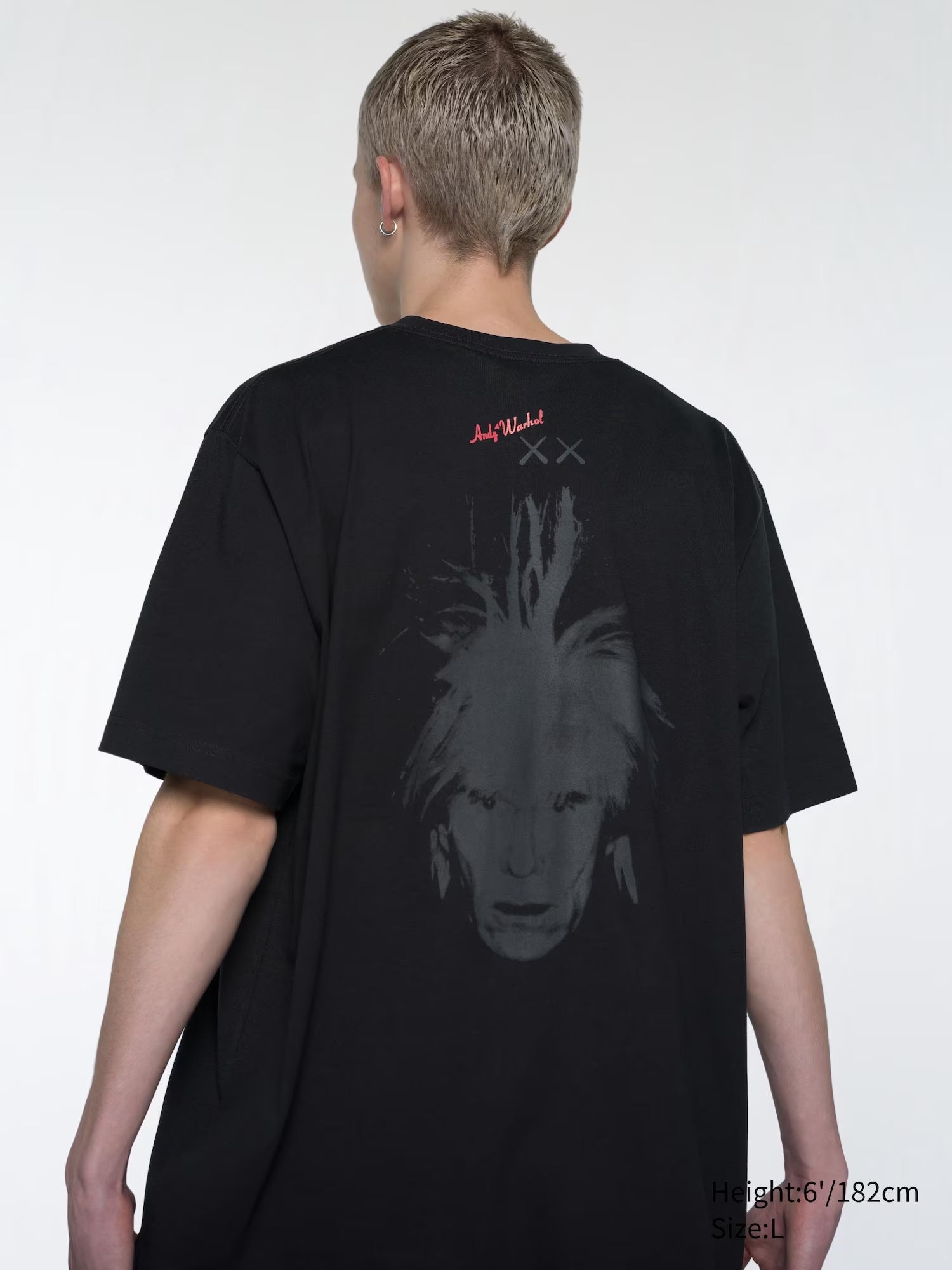 KAWS + Warhol UT Graphic T-Shirt Black