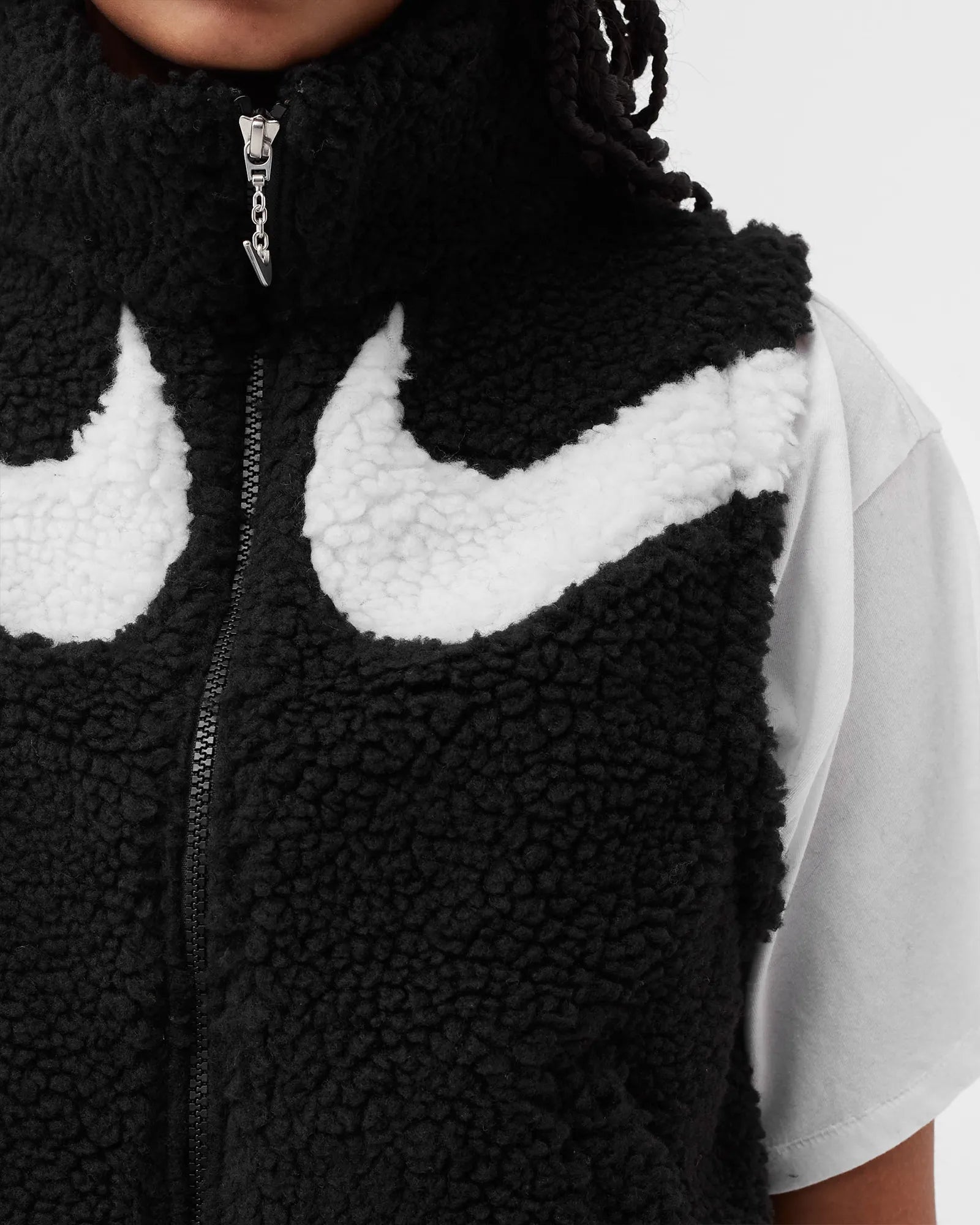 Nike Fleece Vest Black W