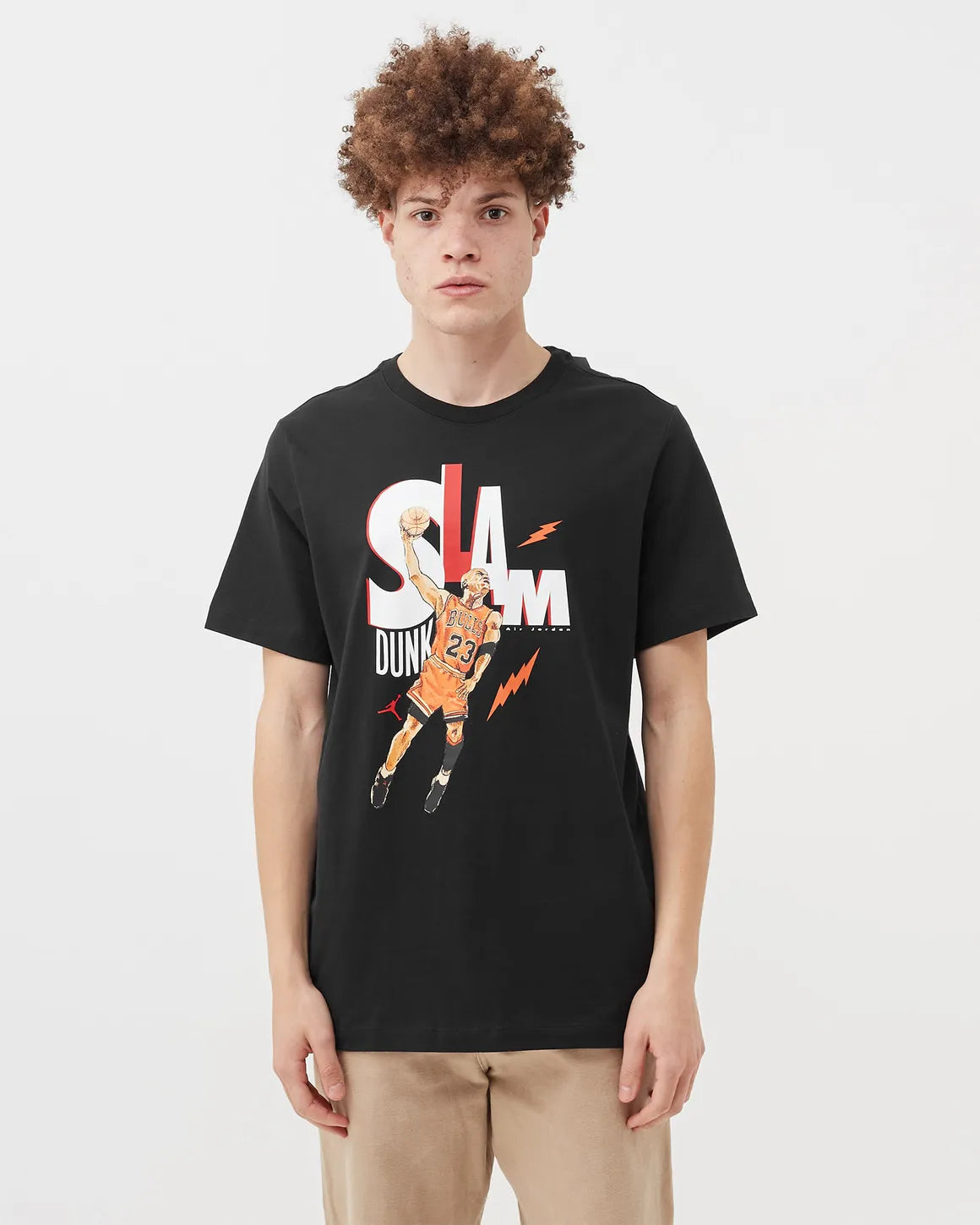 Air Jordan Game 5 Men's T-Shirt Black