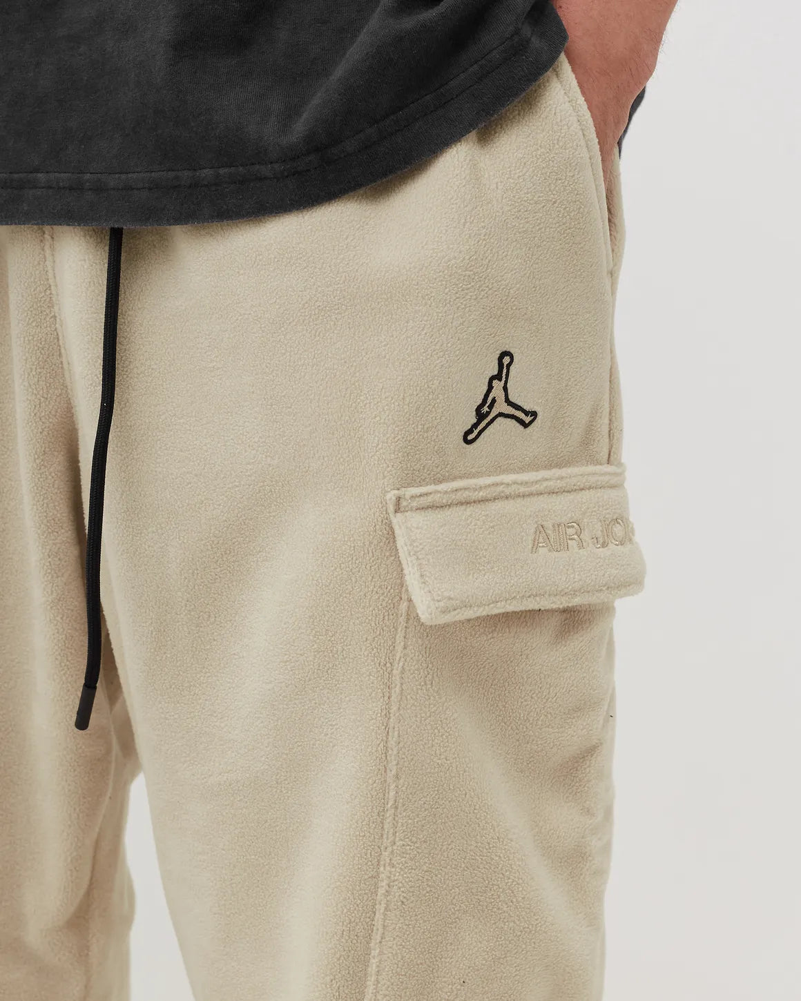 Air Jordan Essential Fleece Winter Pants Beige