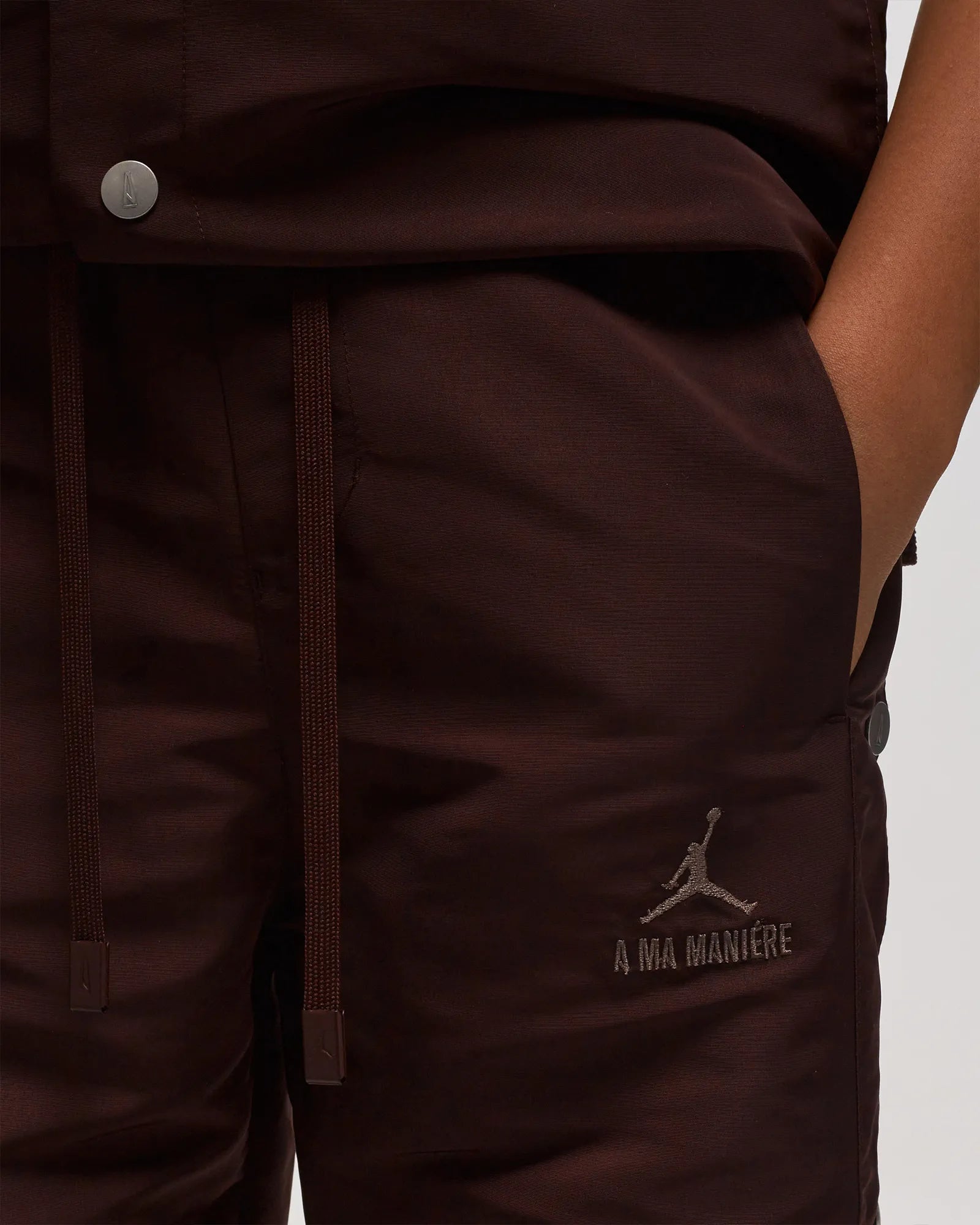 A MA MANIÉRE X Jordan Snap Track Pants