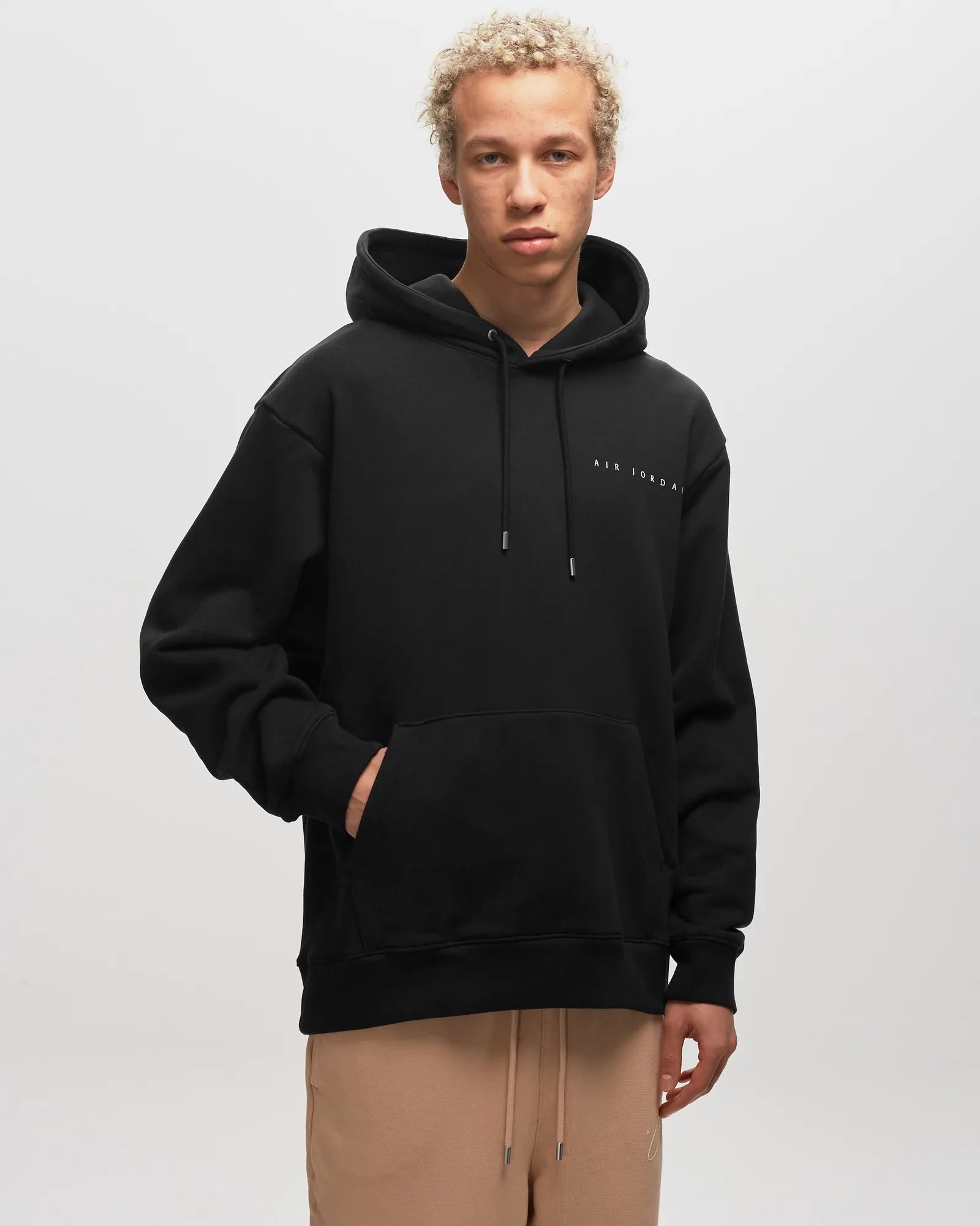 Air Jordan Fleece Hoodie X Union La Black