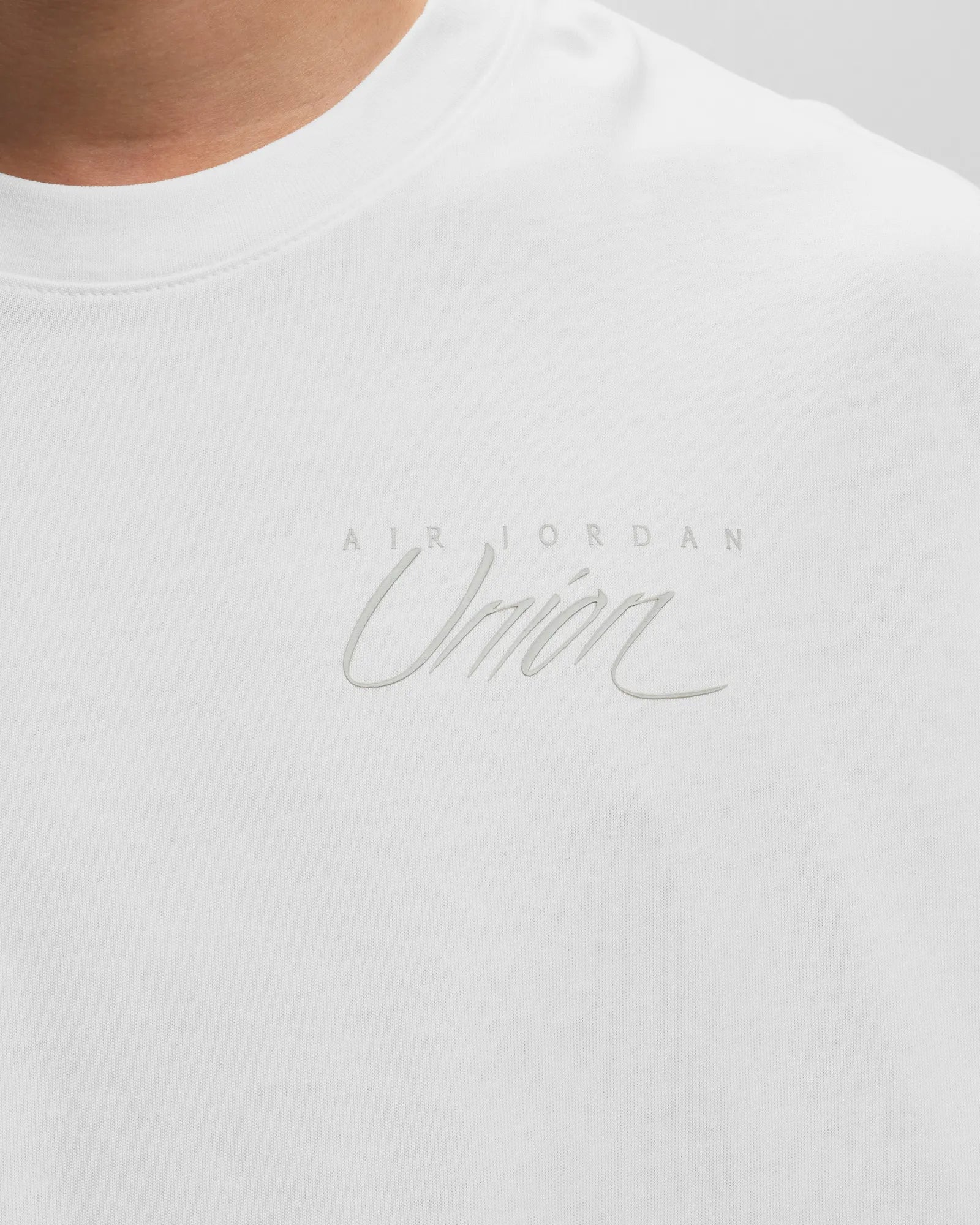 Jordan x Union MJ L/S Tee White/Grey Haze