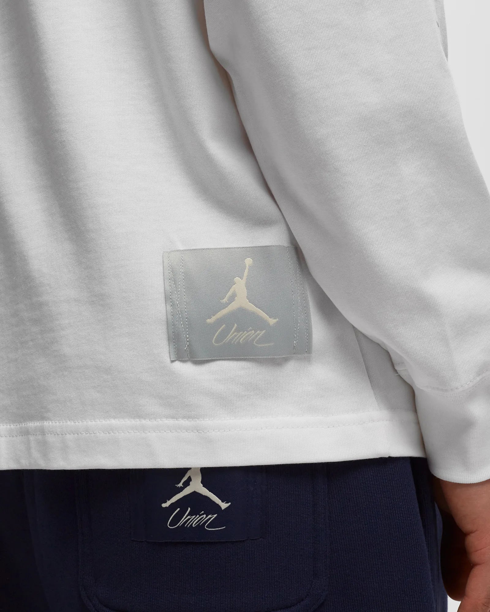 Jordan x Union MJ L/S Tee White/Grey Haze