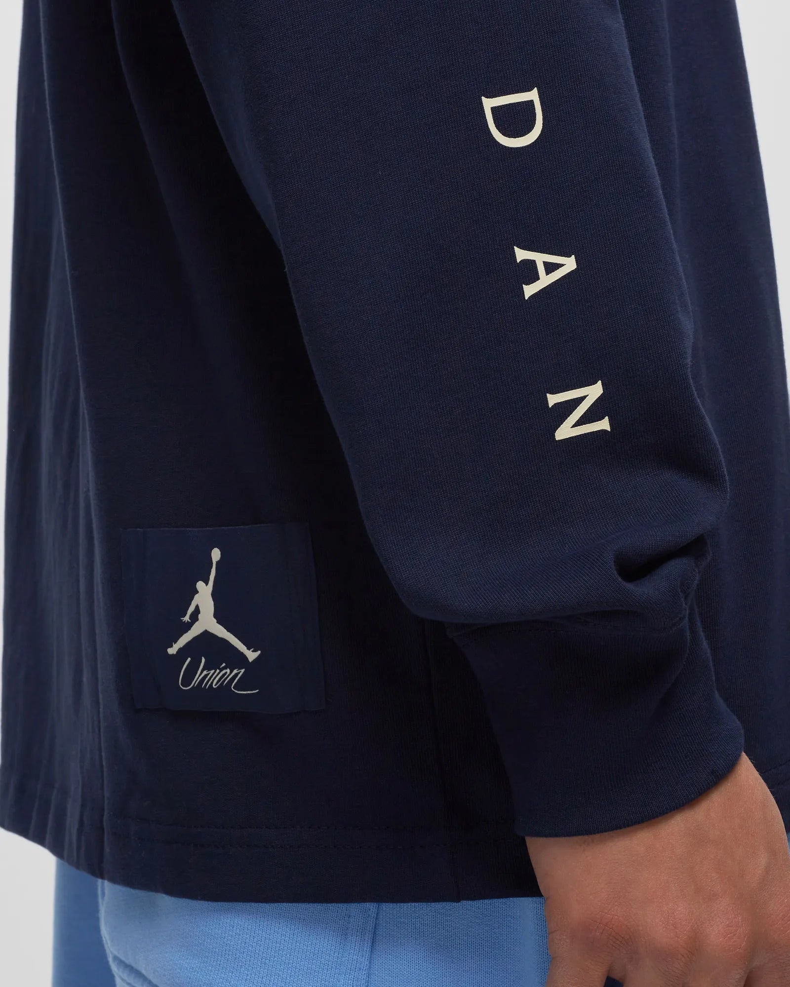 Jordan x Union MJ L/S Tee College Navy