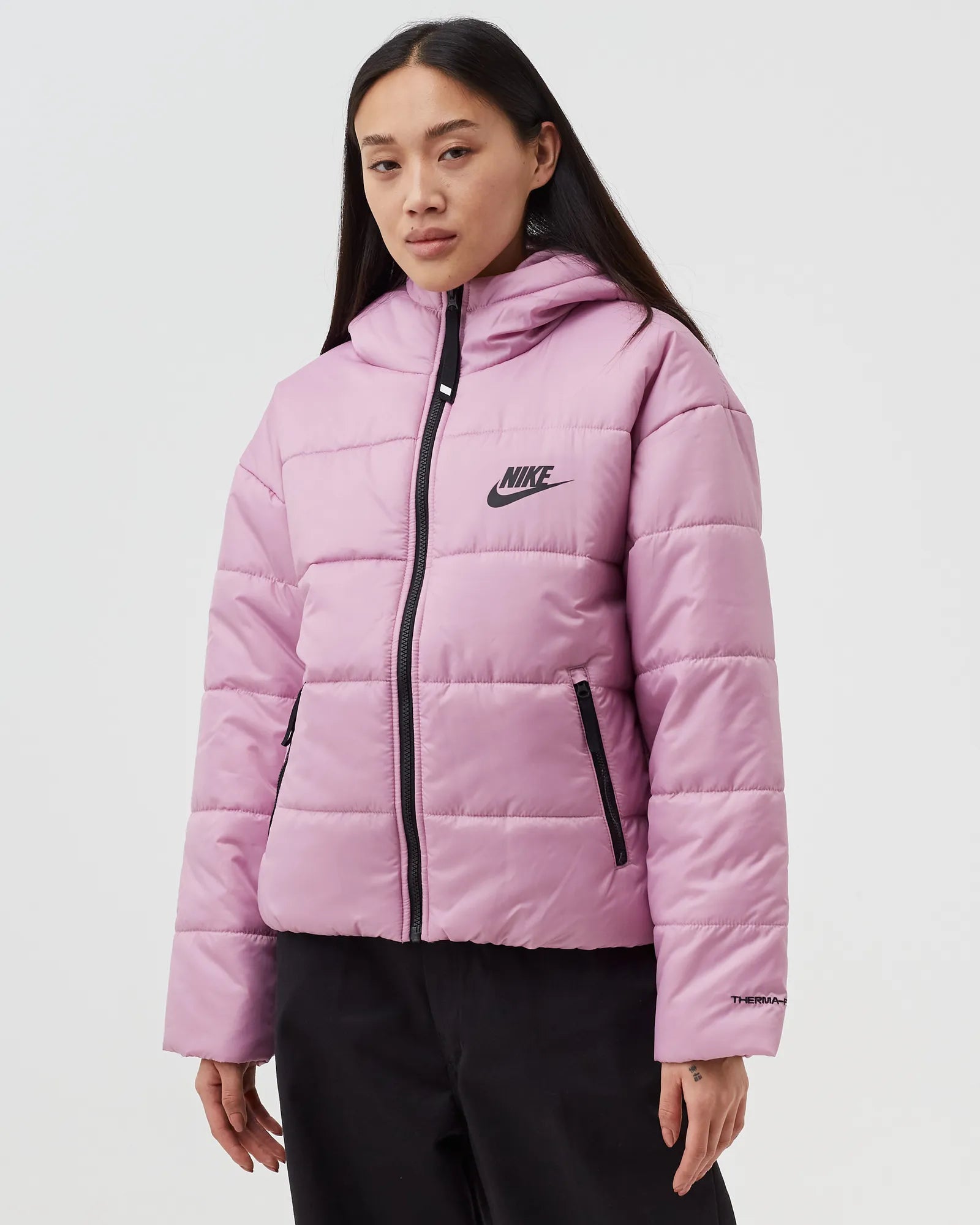 Nike Wmns Therma-FIT Repel Synthetic-Fill Hooded Jacket Pink