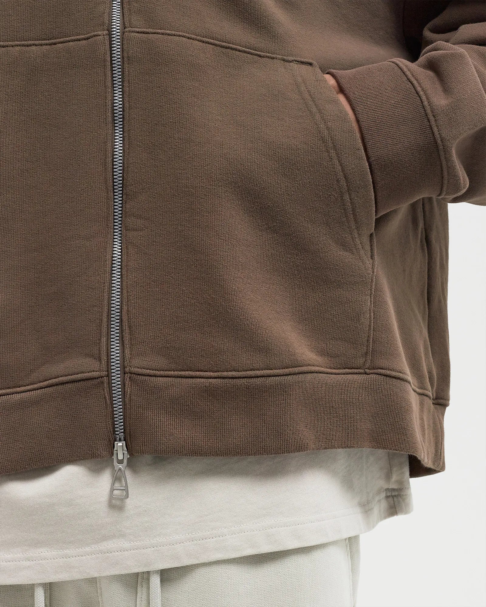 Travis Scott x Air Jordan Full-Zip Hoodie Brown