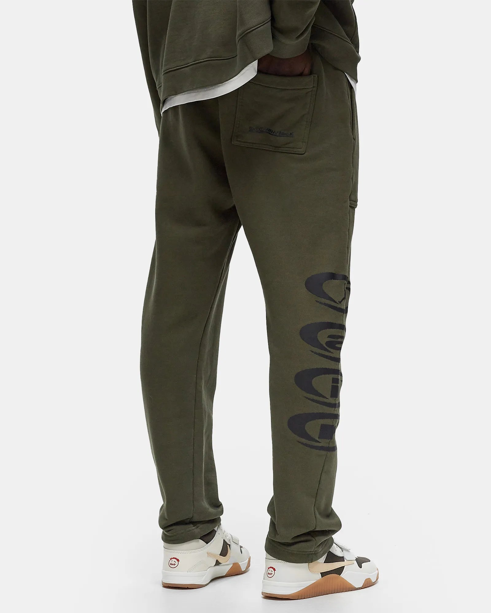 Jordan x Travis Scott Fleece Pants Army Green