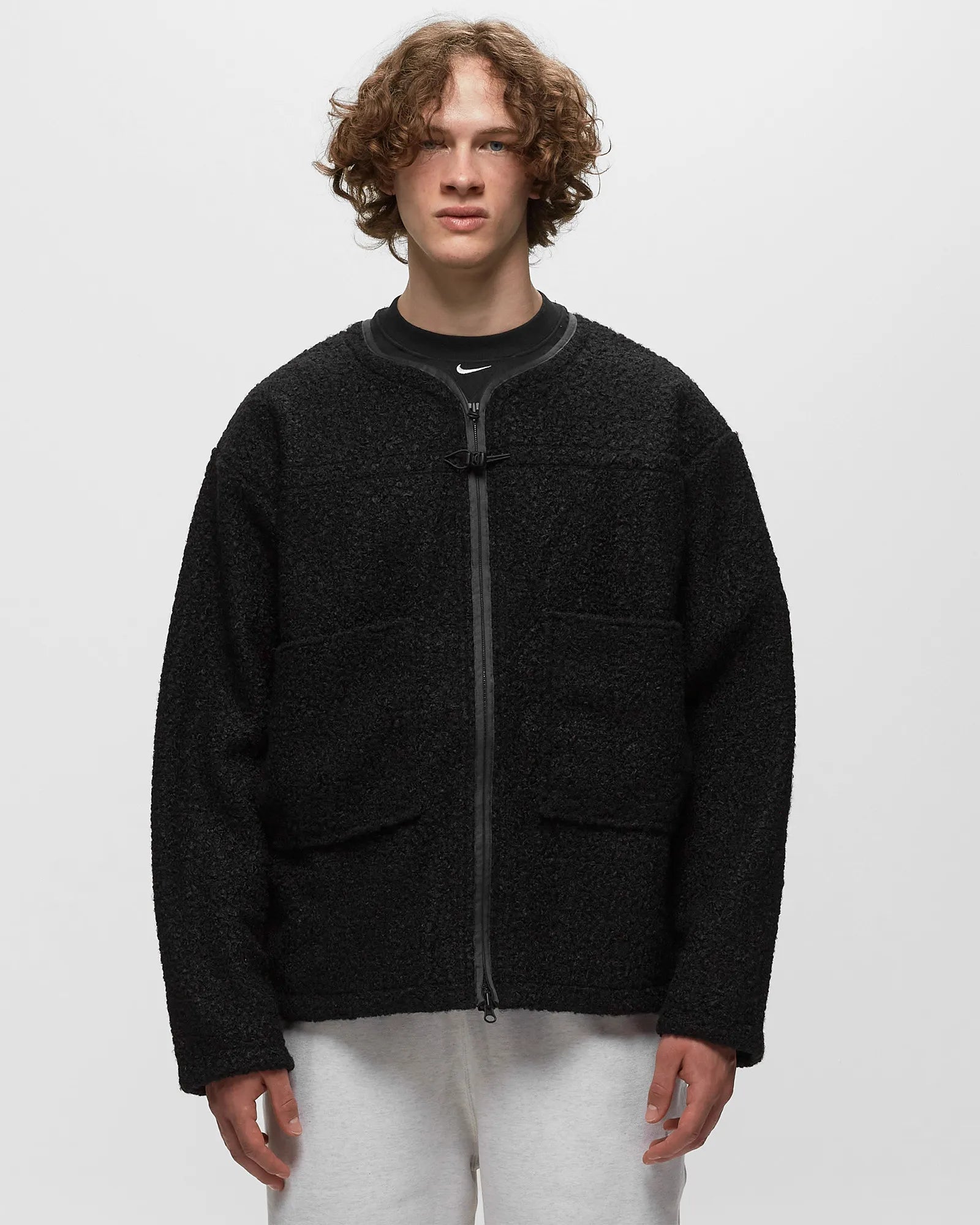 Nike Tech Pack Sherpa Jacket Black