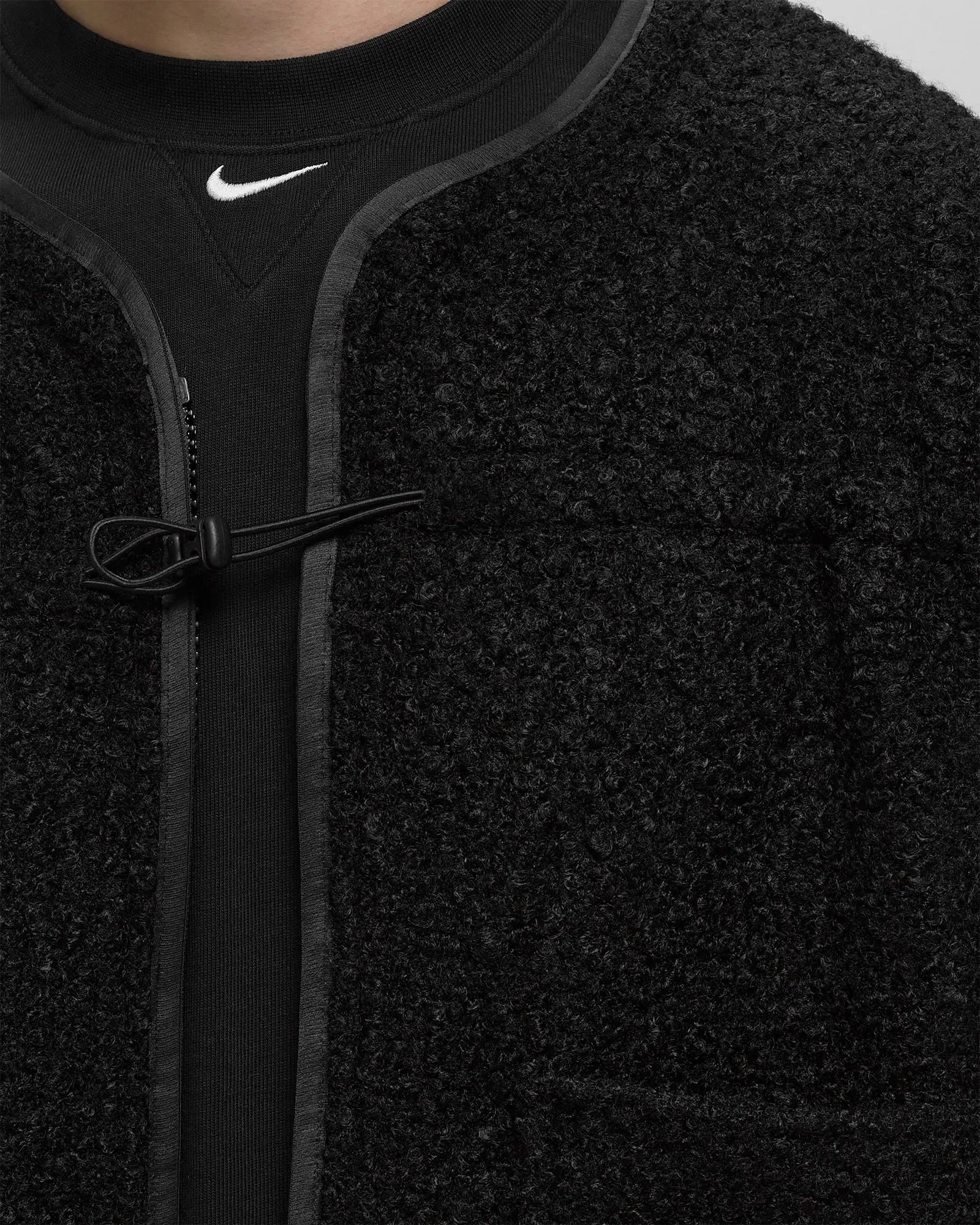 Nike Tech Pack Sherpa Jacket Black