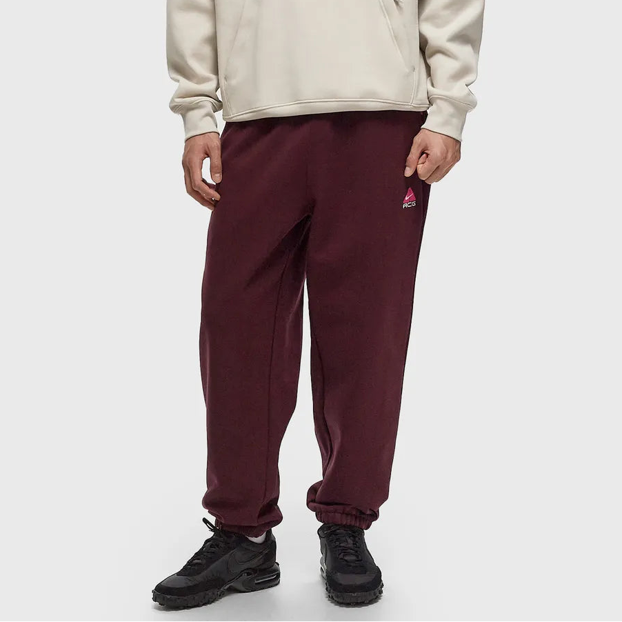 Nike ACG Therma-FIT Repel Tuff Fleece Lungs Pants Burgundy Crush