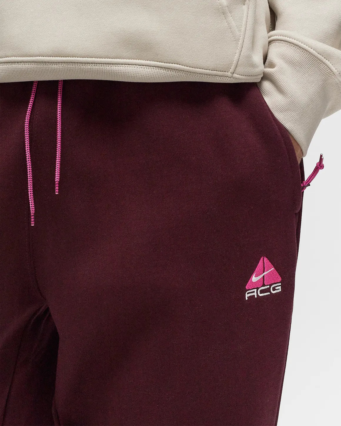 Nike ACG Therma-FIT Repel Tuff Fleece Lungs Pants Burgundy Crush