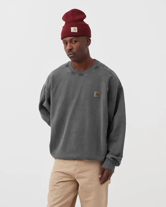 Carhartt WIP Vista Sweatshirt Graphite Garment Dyed