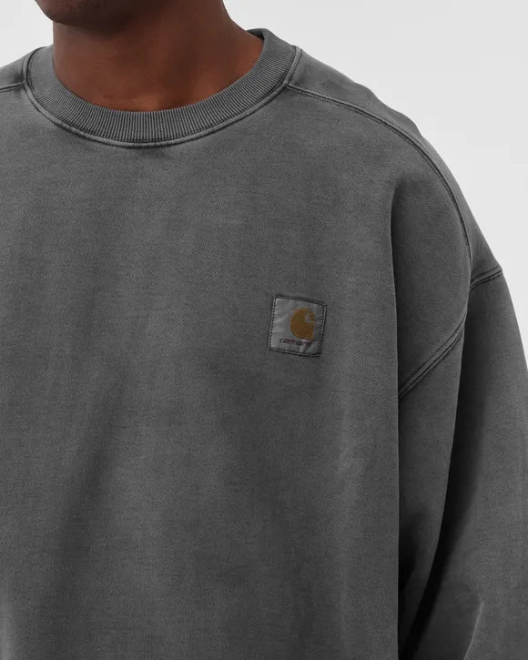 Carhartt WIP Vista Sweatshirt Graphite Garment Dyed