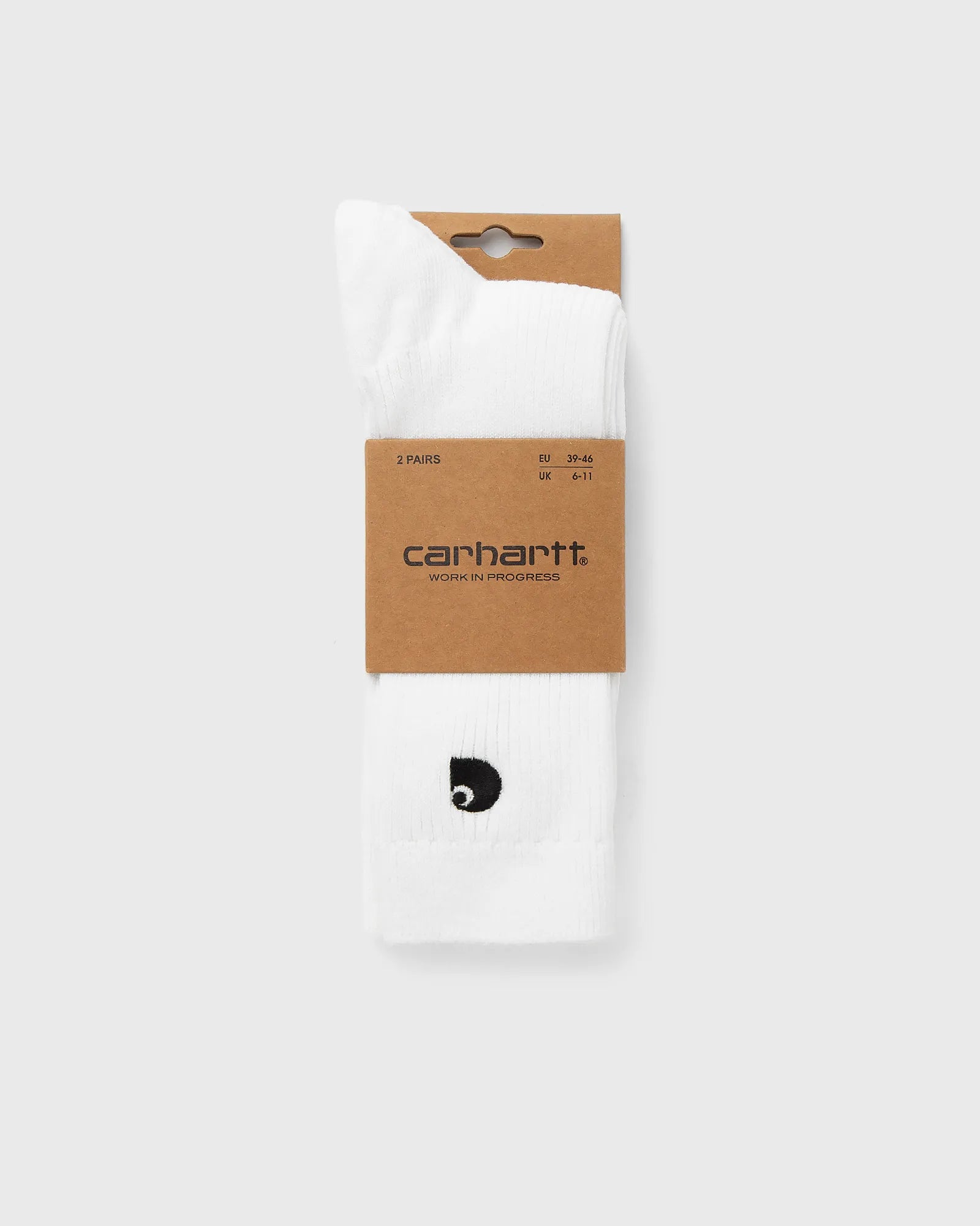 Carhartt Madison Pack Socks 2-Pack White