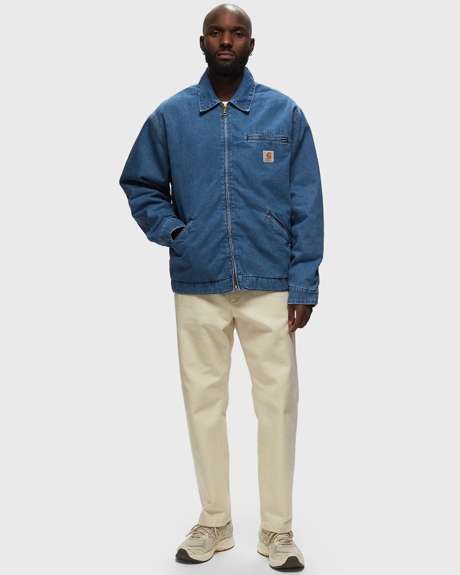 Carhartt WIP OG Detroit Jacket Norco Denim Blue Stone Washed