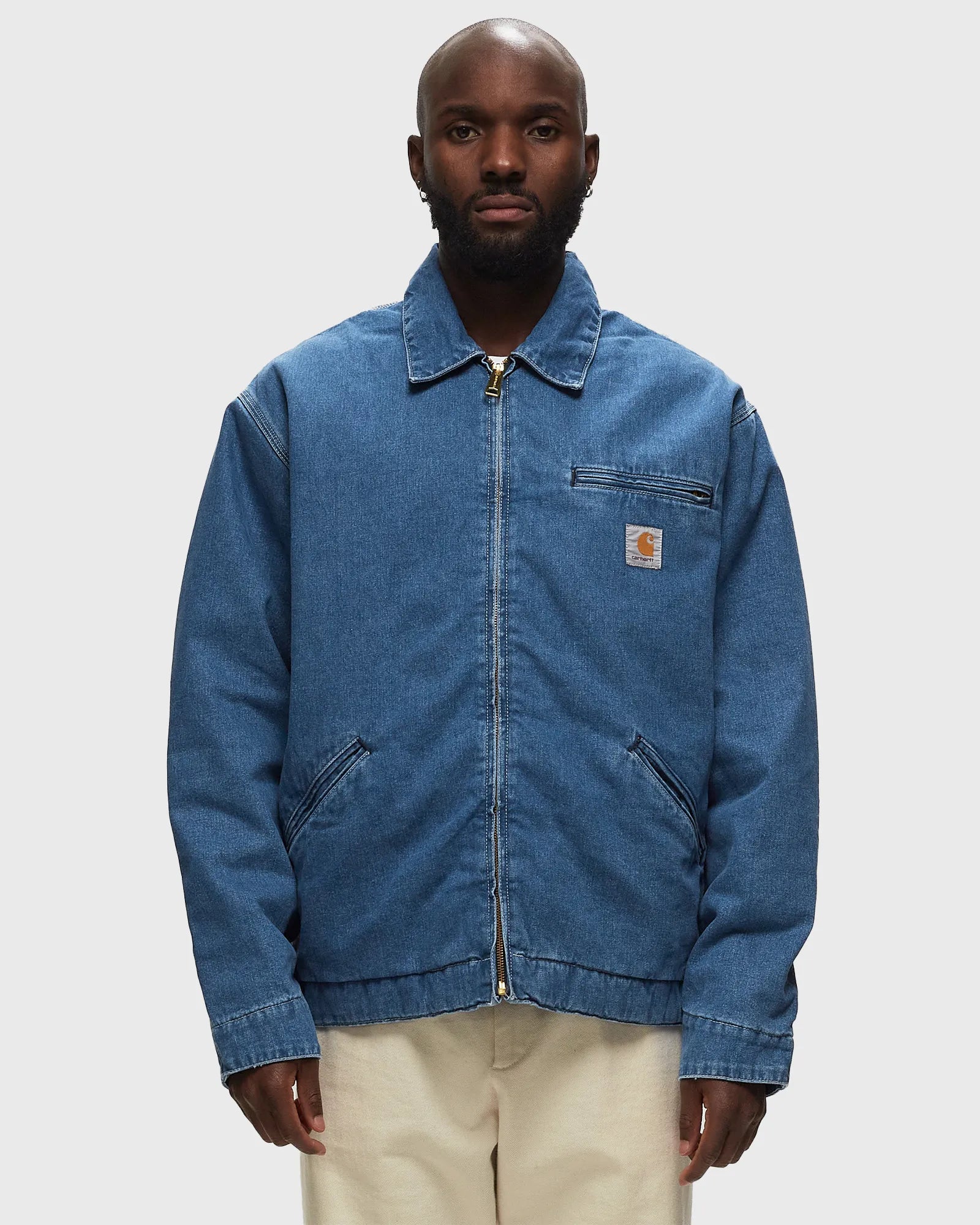 Carhartt WIP OG Detroit Jacket Norco Denim Blue Stone Washed