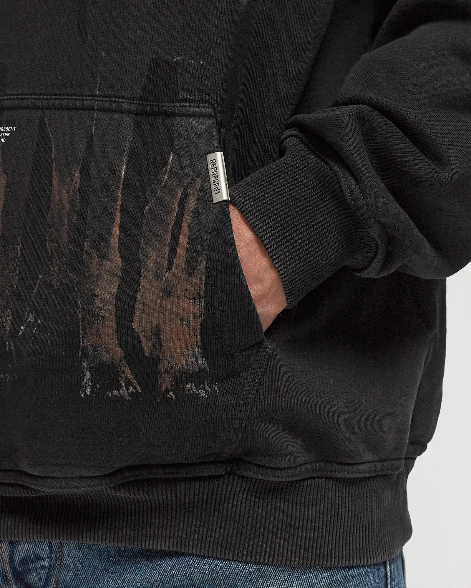 Represent Thoroughbred Hoodie Black