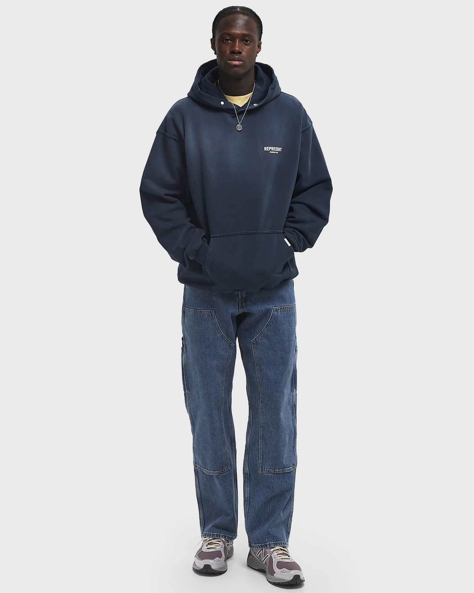 Represent Owners Club Hoodie Midnight Navy