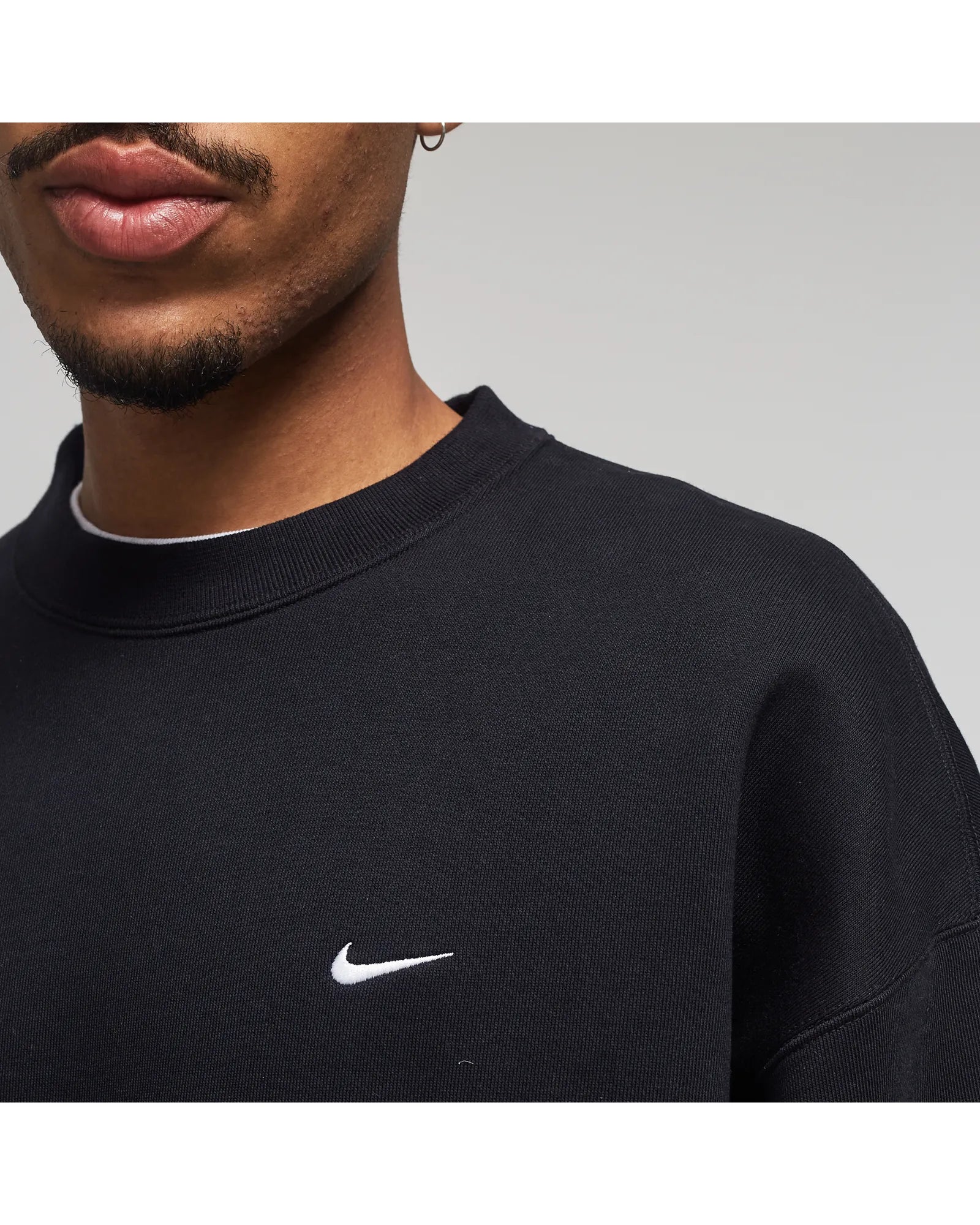 Nike Nrg Solo Swoosh Fleece Sweatshirt Black