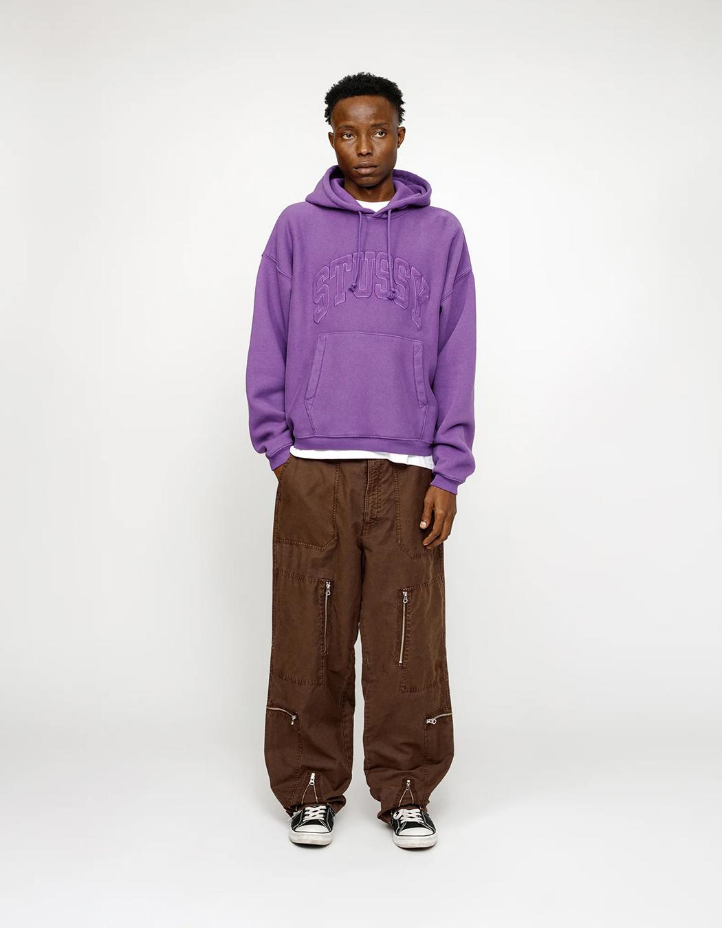 Stussy Flight Pant Ripstop Pigment Dyed Brown