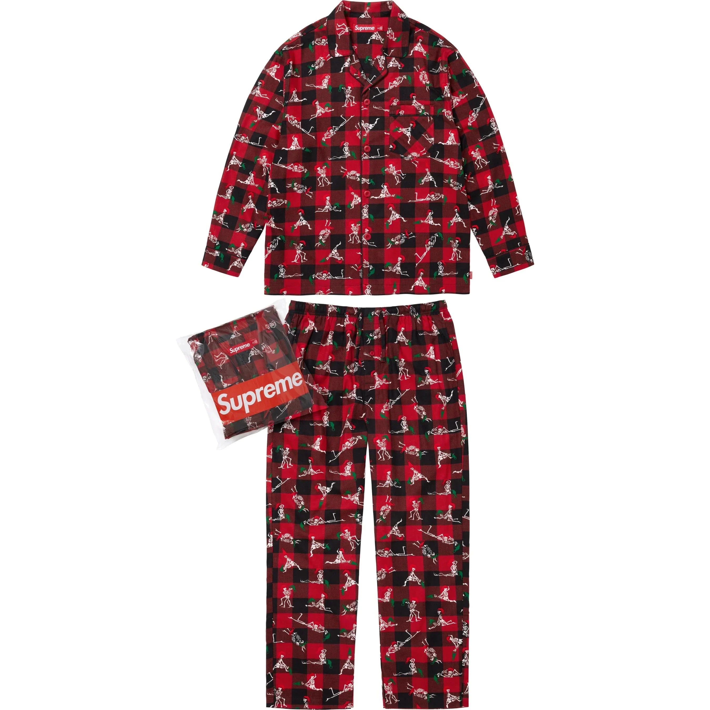 Supreme Holiday Pajama Set 'Plaid'