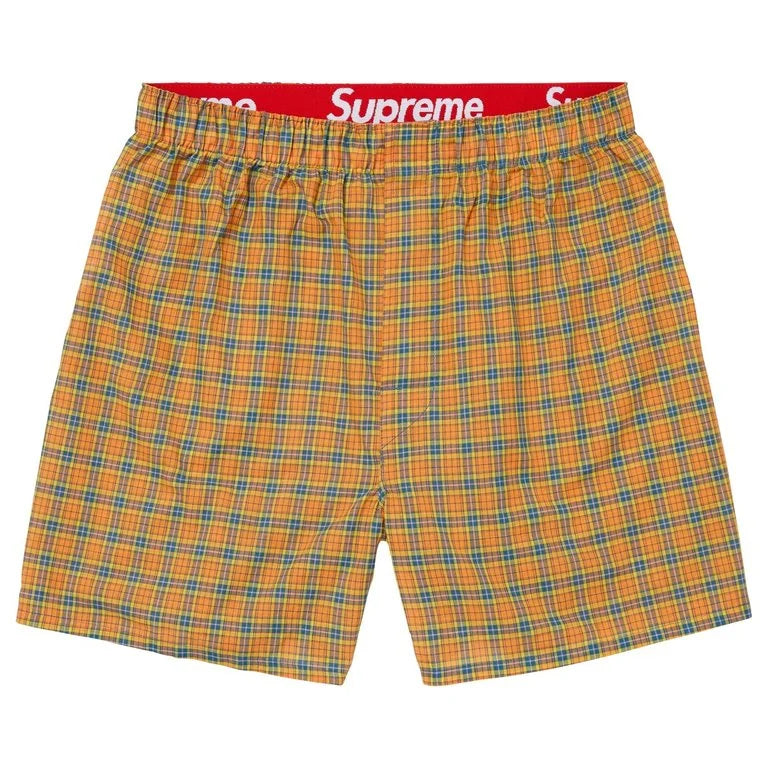 Supreme Hanes Plaid Boxers Multicolor (4 Pack)